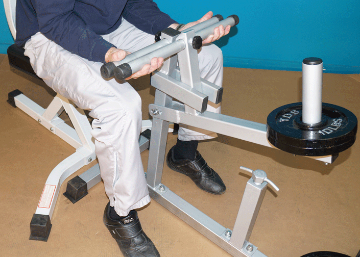 SEATED HAND GRIP MACHINE