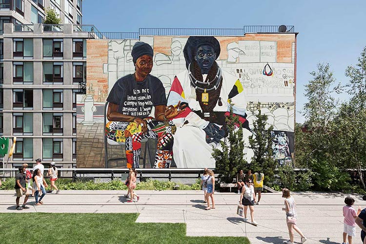 High Line Art announces The Baayfalls New Yorkled Magazine