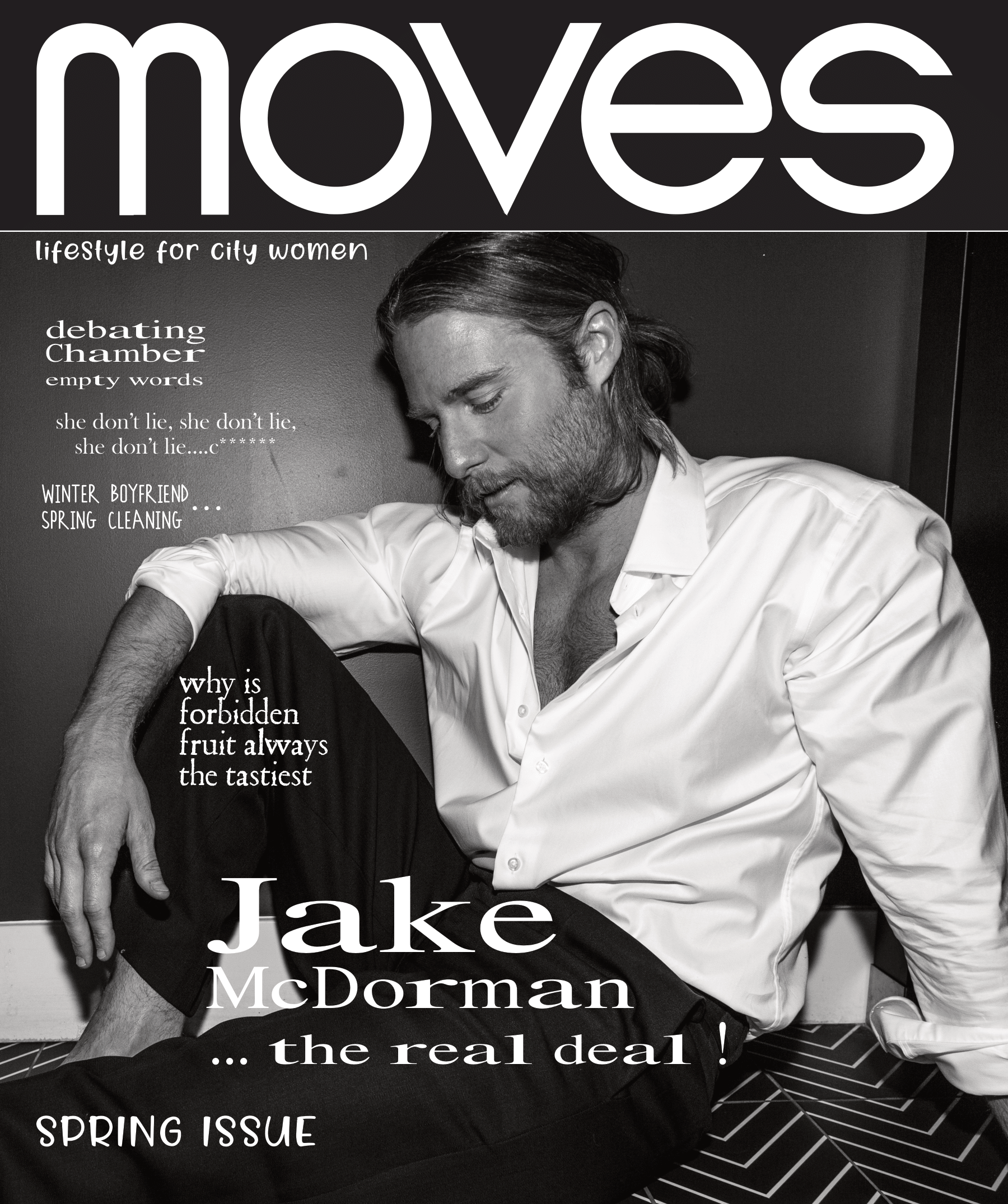 Jake McDorman Moves Fashion & Lifestyle... Online