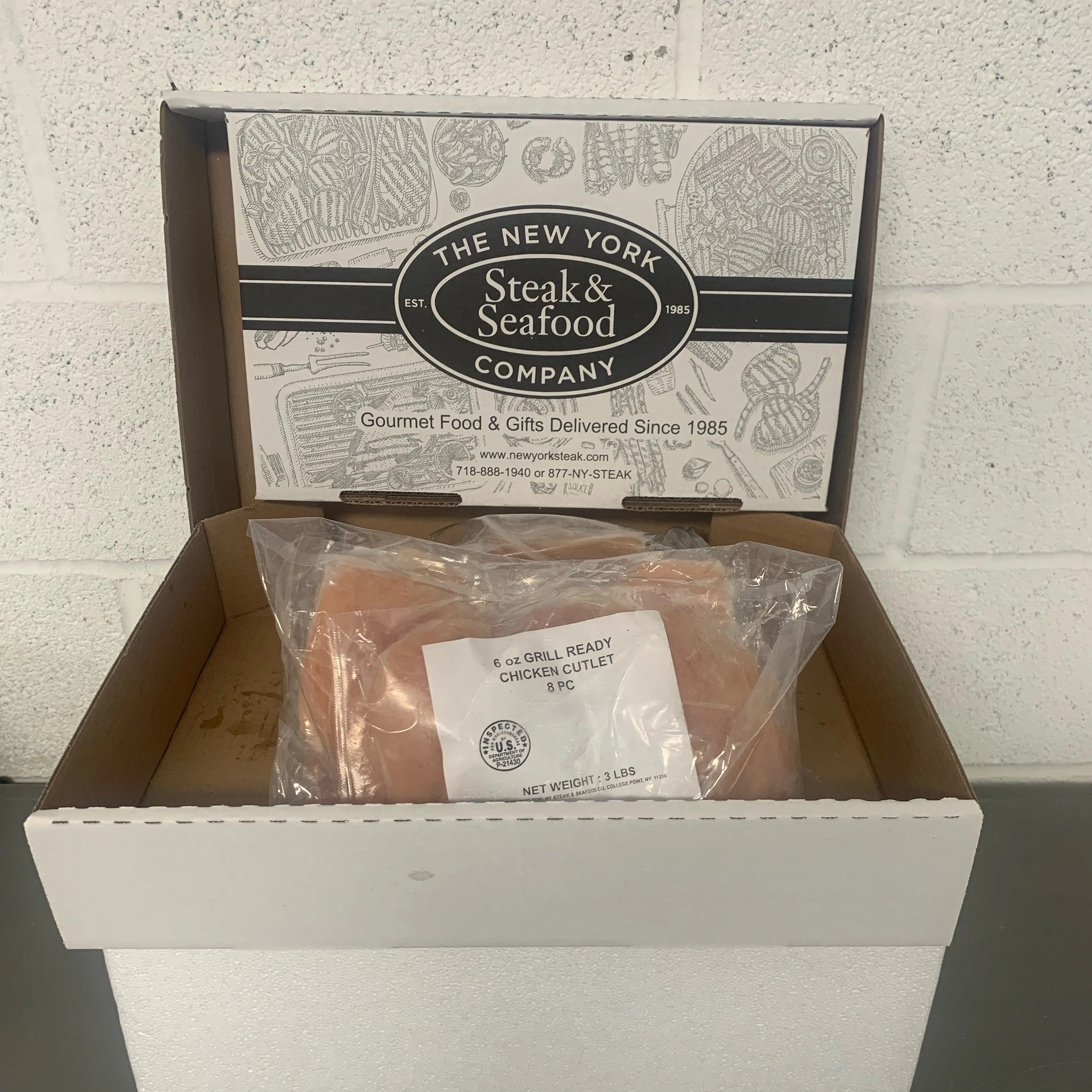 Chicken Cutlets (Plain) New York Steak & Seafood Co.