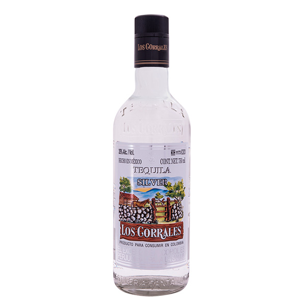Tequila Los Corrales Silver 750 ml. New York Store