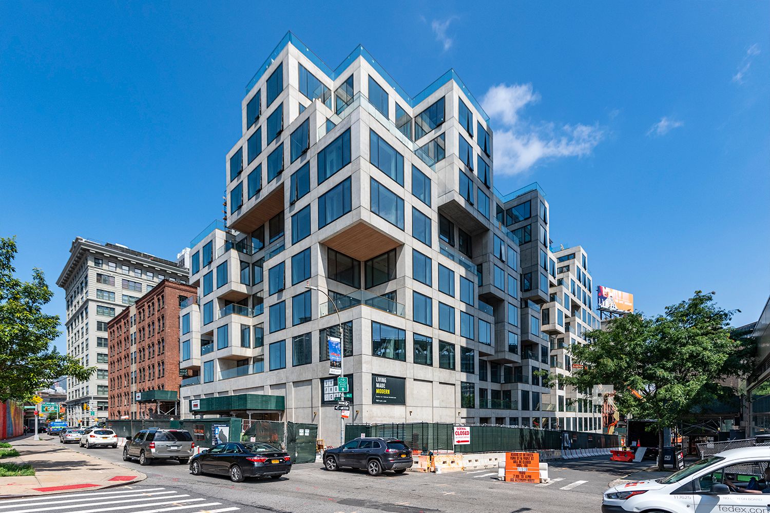 Construction Wraps Up on 98 Front Street in DUMBO, Brooklyn New York