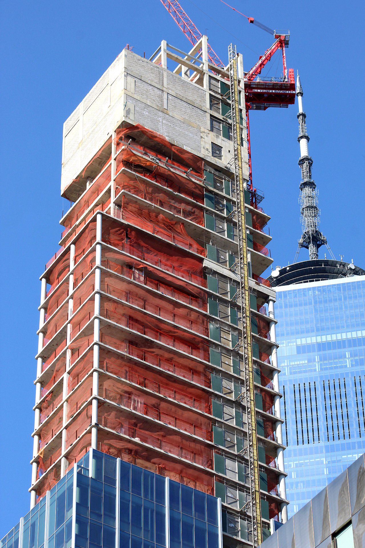 45 Park Place Awaits Resumption of Construction in Tribeca New York YIMBY