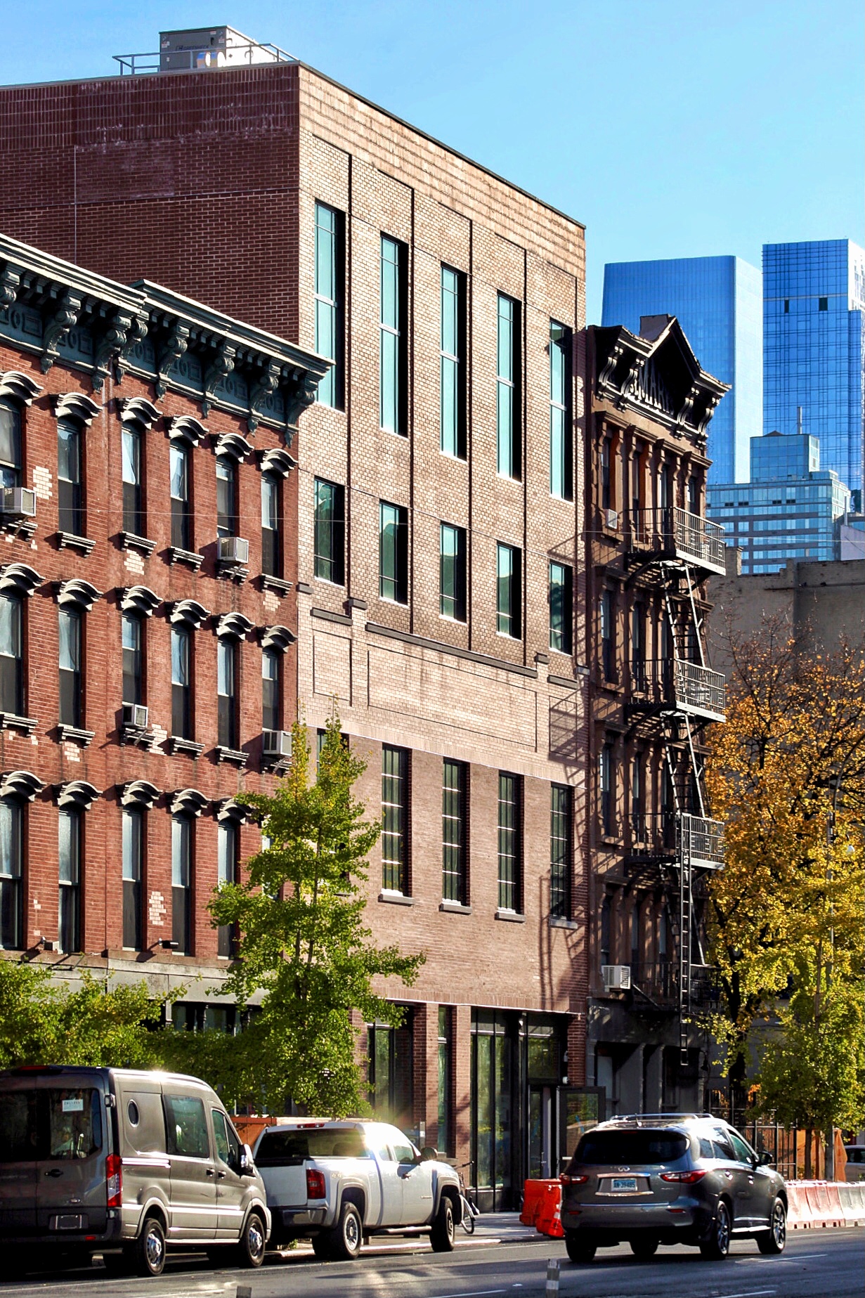 Construction Progresses on Irish Arts Center at 726 Eleventh Avenue in