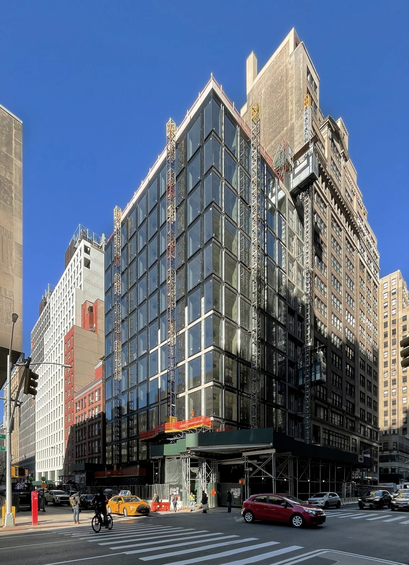 28 & 7's Exterior Taking Shape at 322326 Seventh Avenue in Chelsea