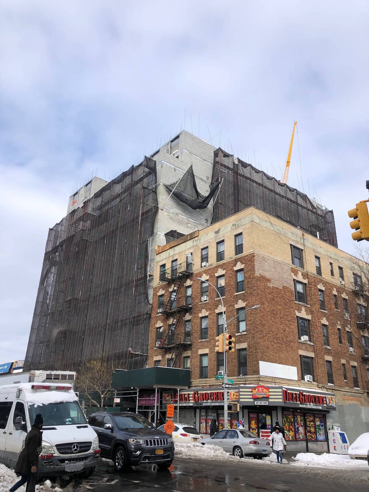 Affordable Housing Development Tops Out at 913 East Tremont Avenue in