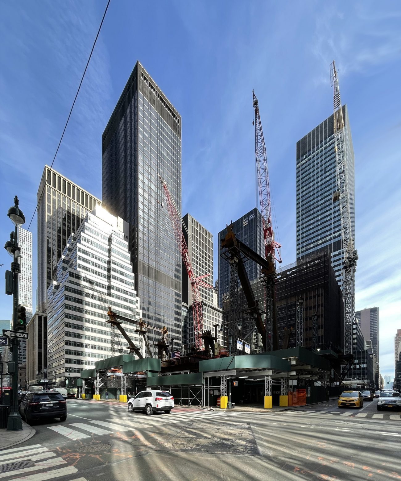 270 Park Avenue's Massive Superstructure Continues Assembly in Midtown