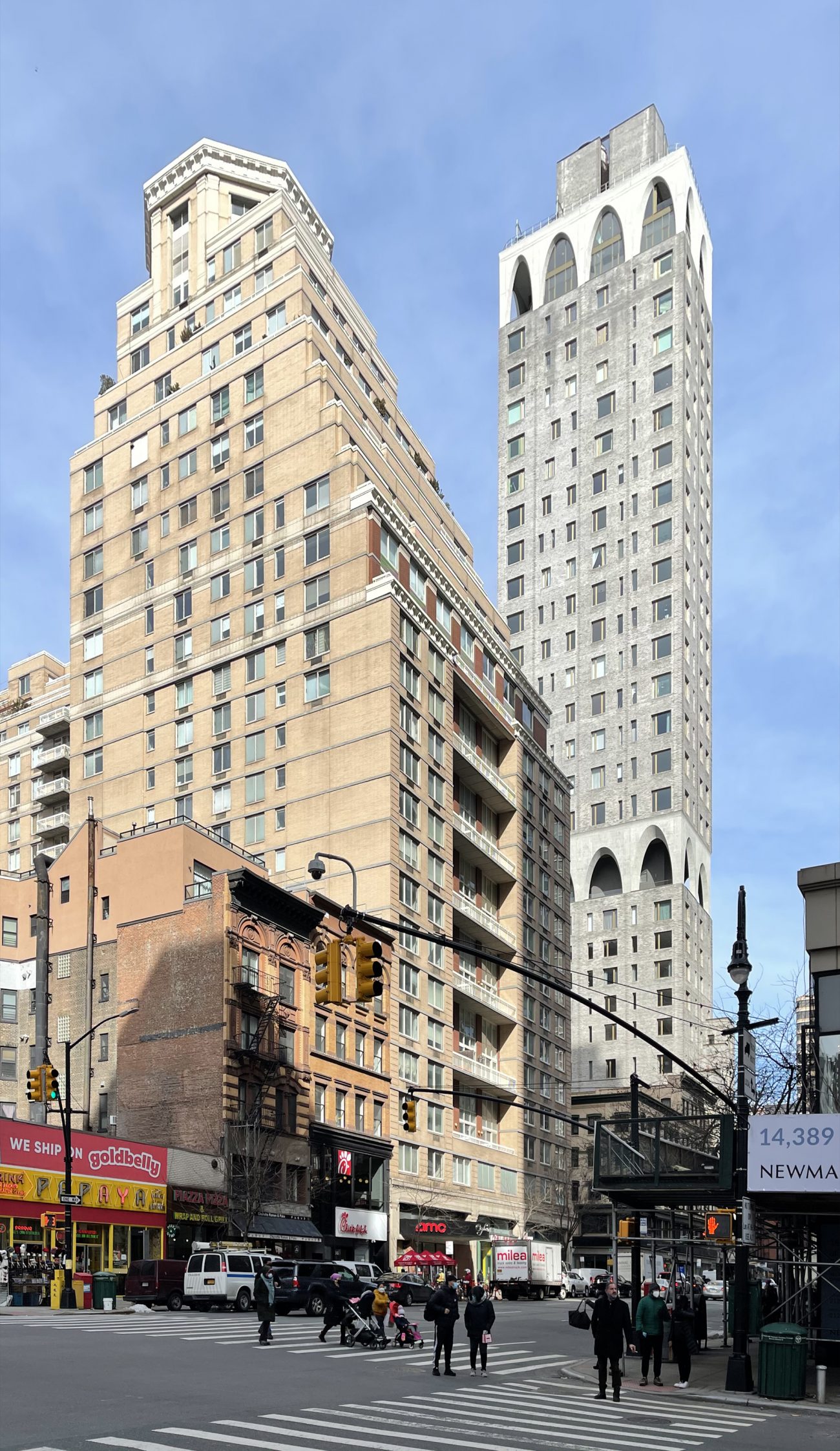 Construction Wraps on 180 East 88th Street on Manhattan's Upper East