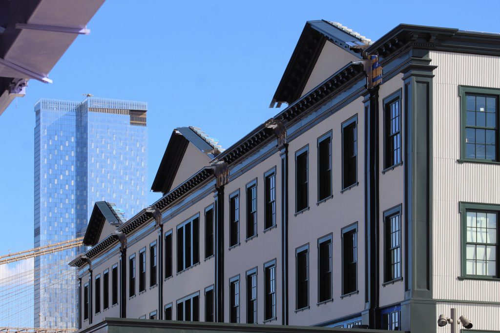 Tin Building Nears Completion in the Seaport District, Manhattan New York YIMBY