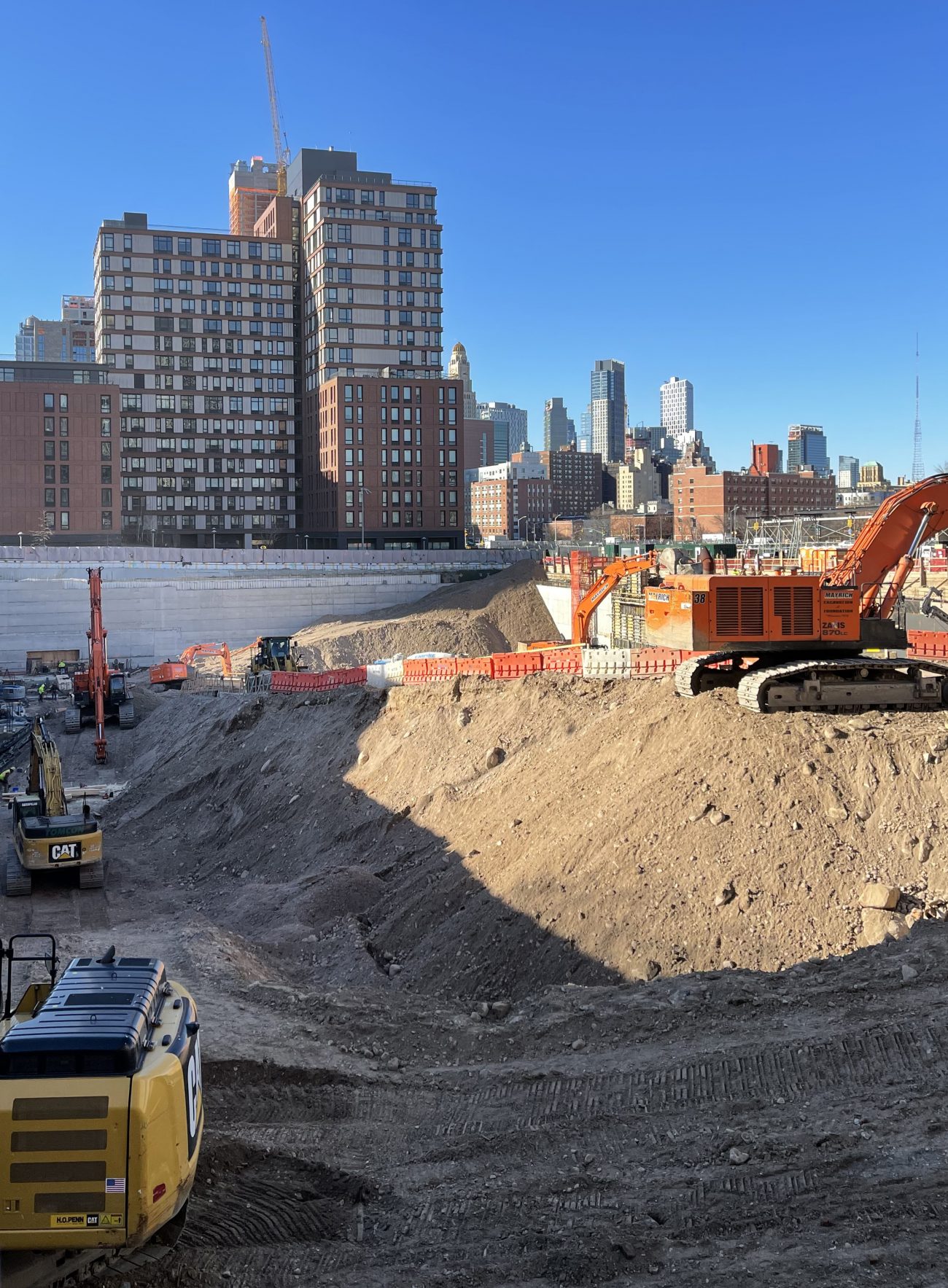 Foundations Underway for Pacific Park's 595 Dean Street in Prospect