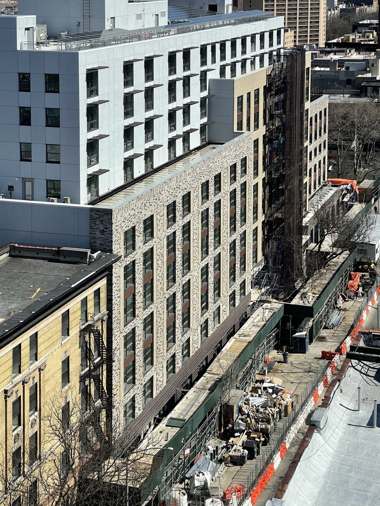 Affordable Housing Building at 145 West 108th Street Nears Completion