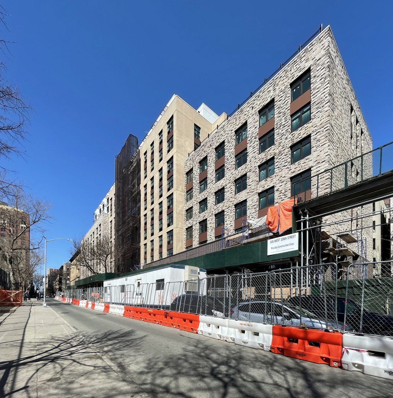 Affordable Housing Building at 145 West 108th Street Nears Completion