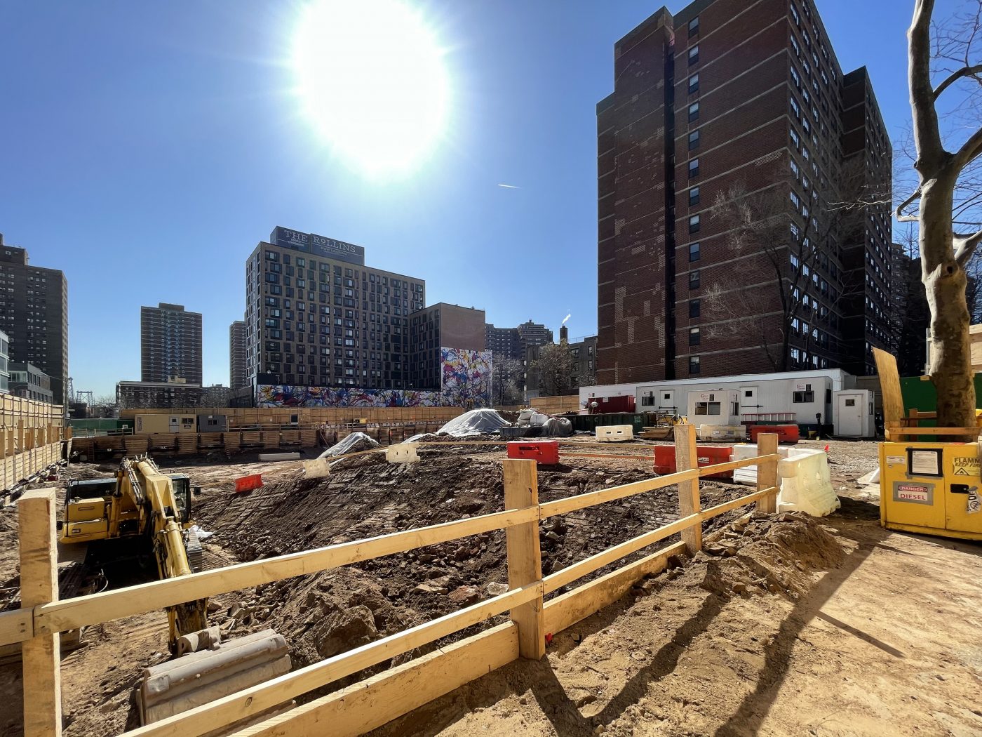 Excavation Underway for Broome Street Development at 55 Suffolk and 64