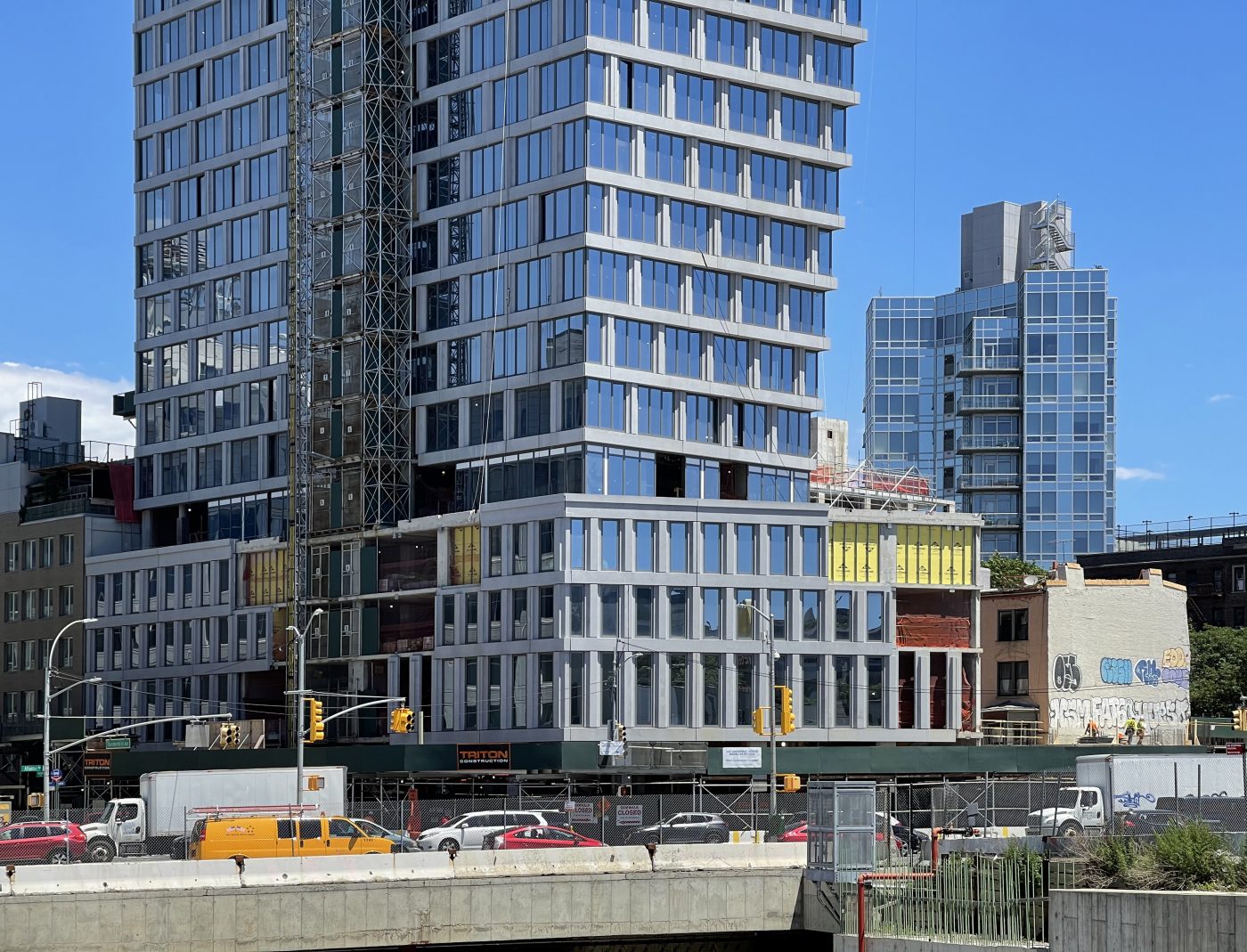 550 Clinton Avenue's Façade Nears Completion in Clinton Hill, Brookyln