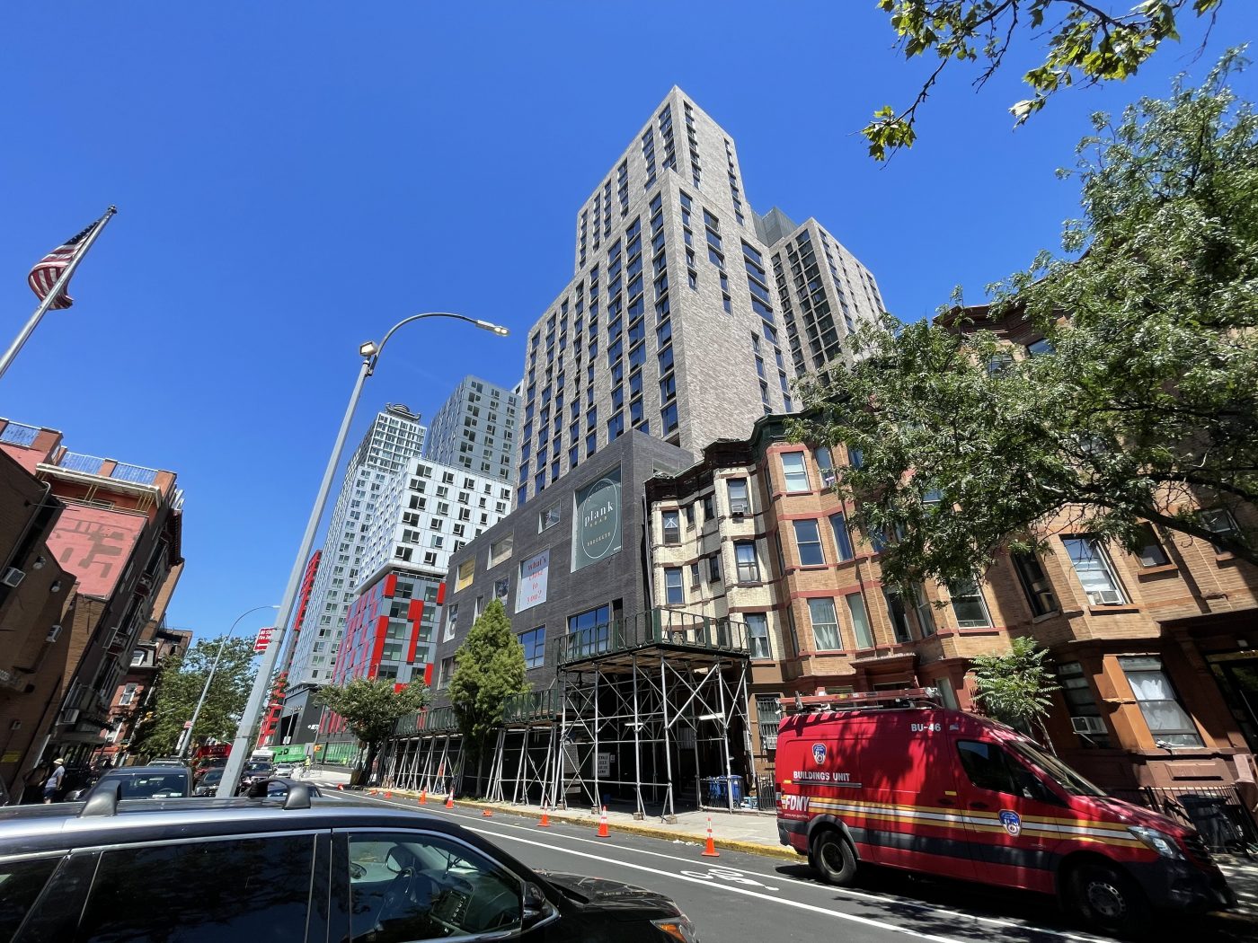 Plank Road's Façade Nears Completion at 662 Pacific Street in Prospect