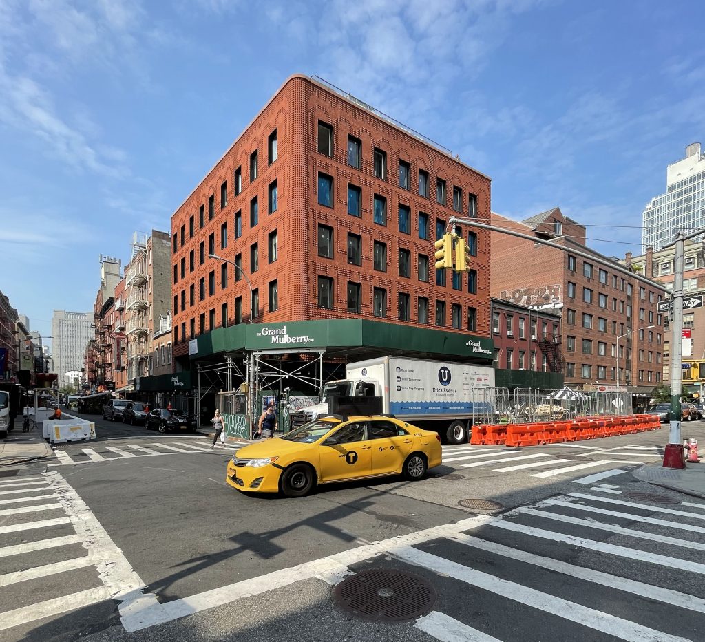 The Grand Mulberry Nears Completion at 185 Grand Street in Little Italy