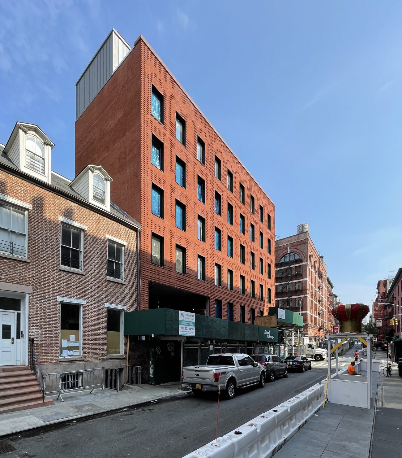 The Grand Mulberry Nears Completion at 185 Grand Street in Little Italy
