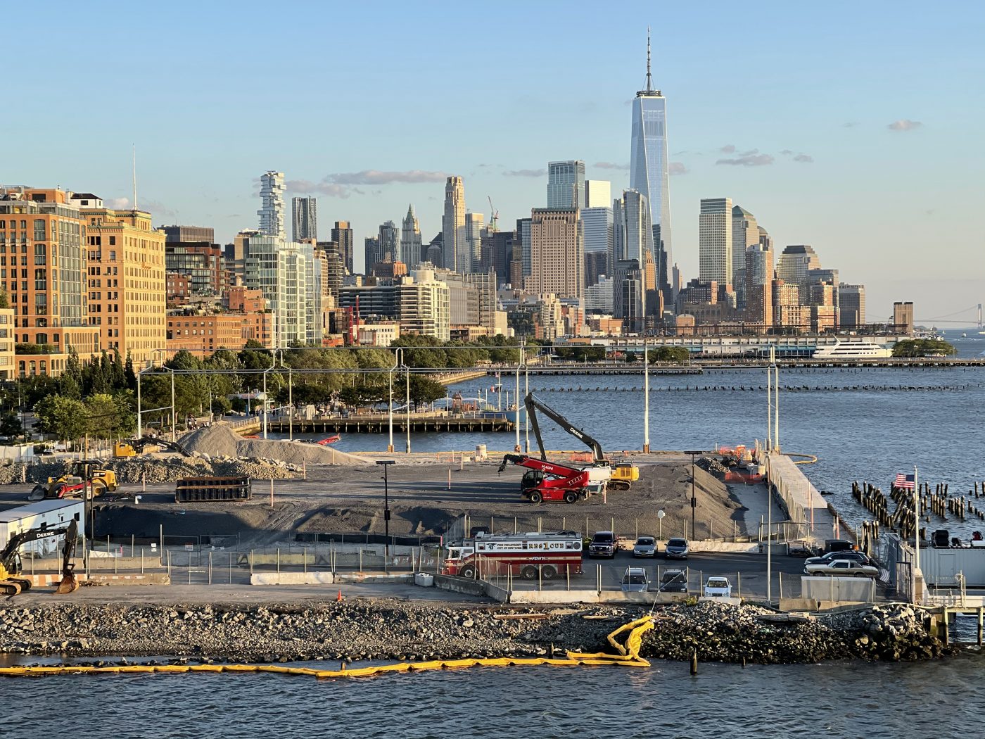 Gansevoort Peninsula Park Steadily Takes Shape Along West Village