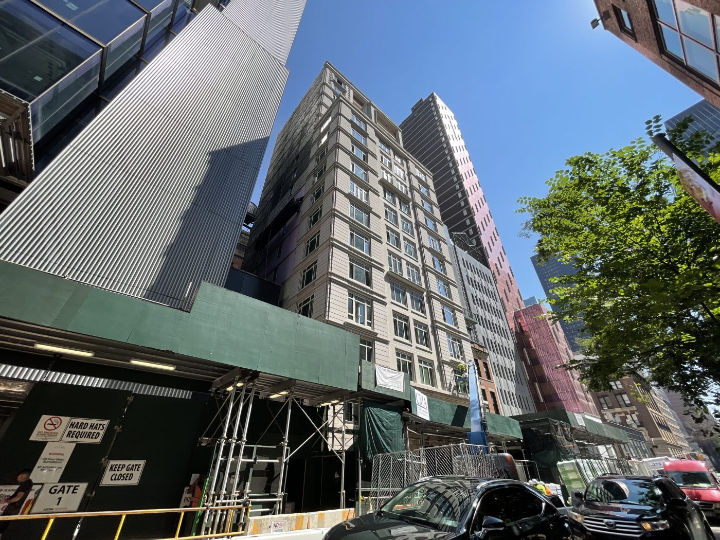 115 East 55th Street's Exterior Nears Completion in Midtown East