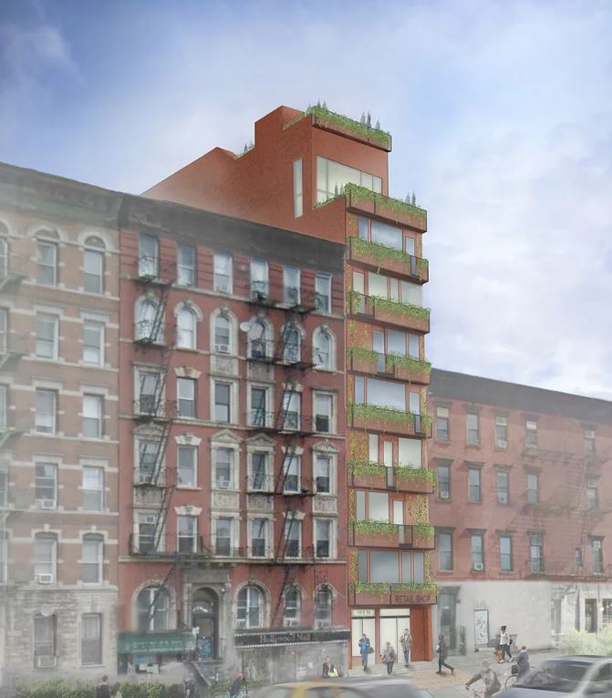 118 East 1st Street Tops Out in Manhattan's East Village New York YIMBY