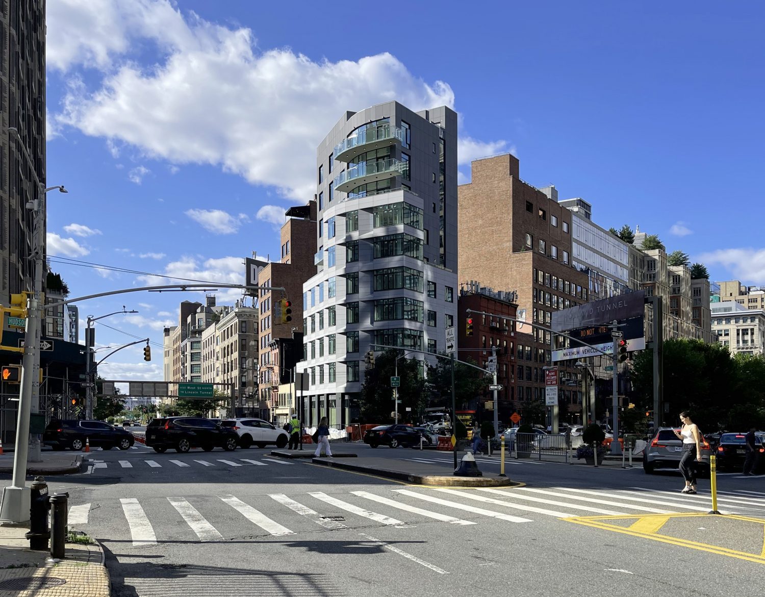 219 Hudson Street Nears Completion in Hudson Square, Manhattan New