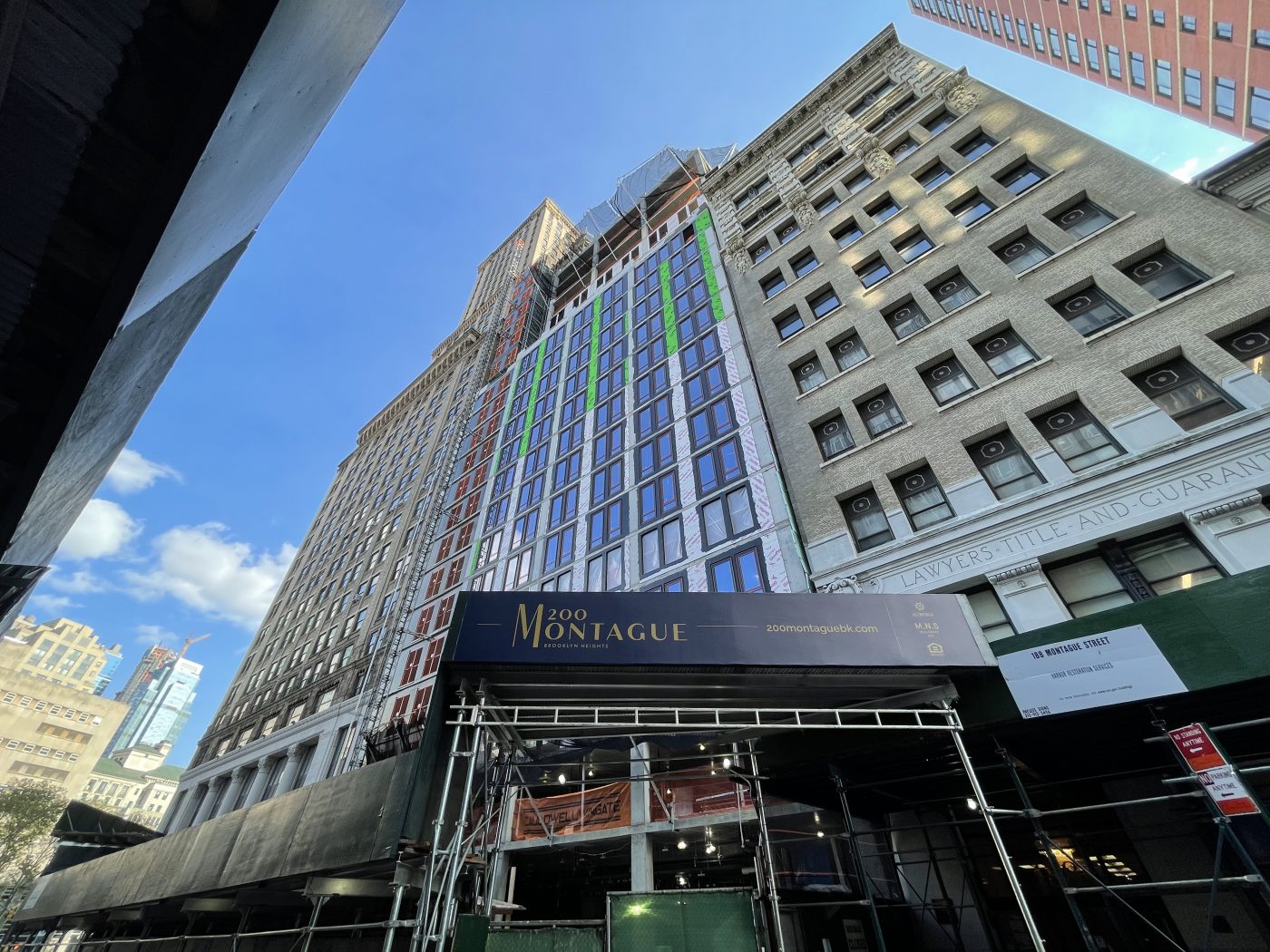 200 Montague Street's Exterior Takes Shape in Brooklyn Heights New