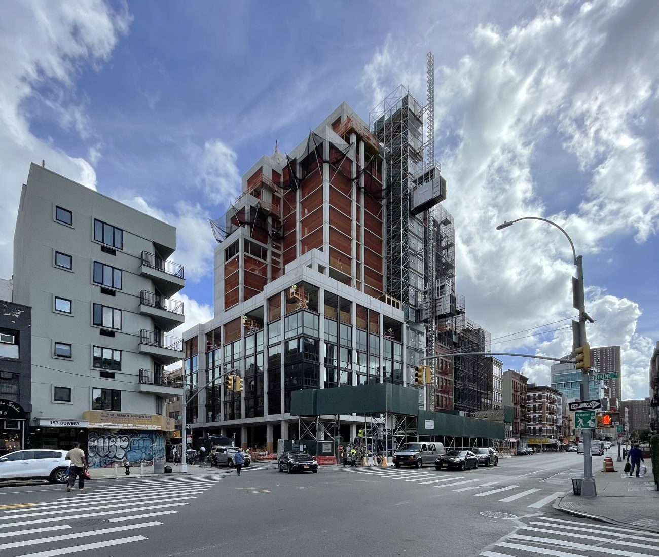 145 Bowery, aka Moxy Lower East Side, Tops Out on Manhattan's Lower