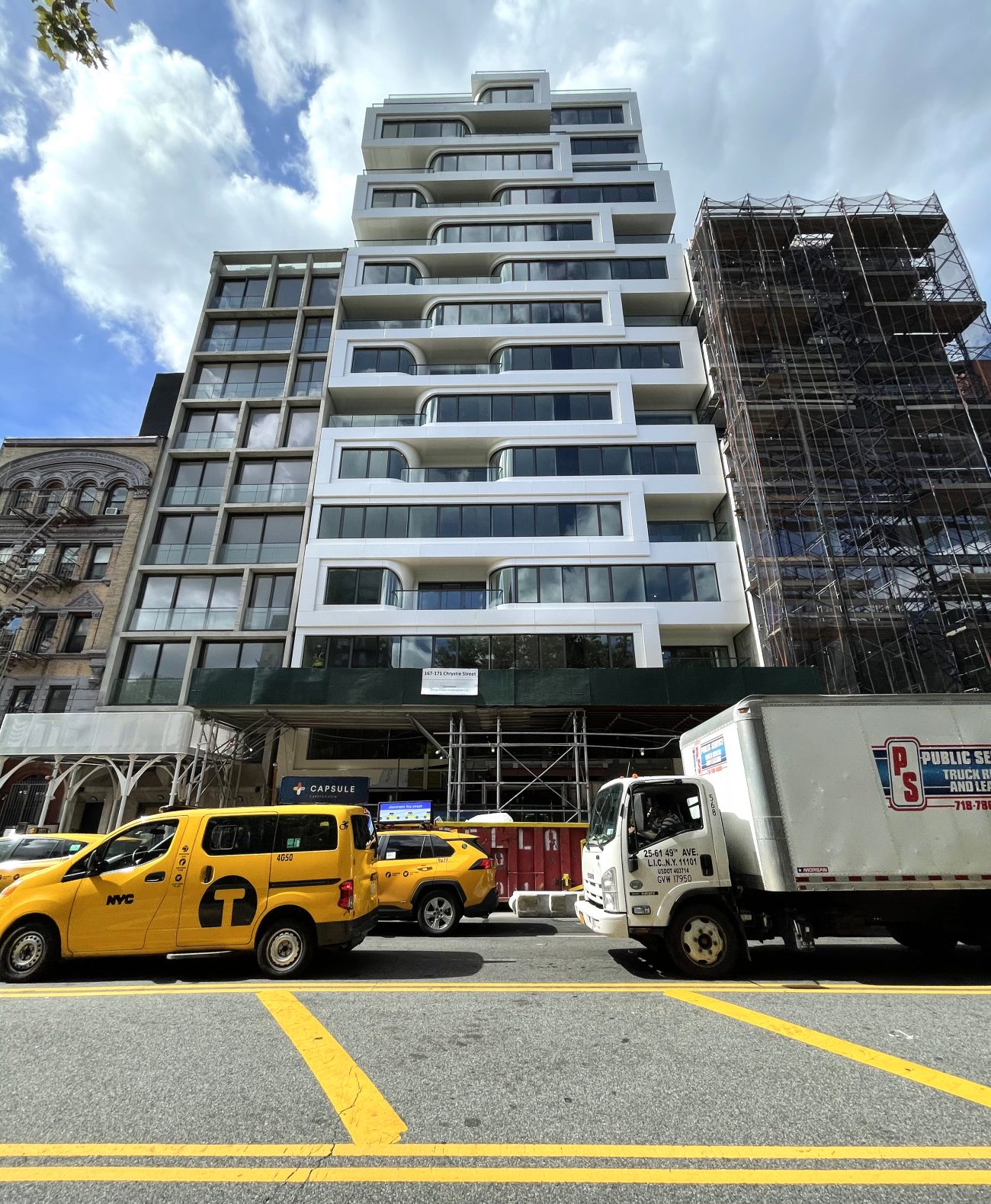 Construction Wraps Up on 167 Chrystie Street on Manhattan's Lower East