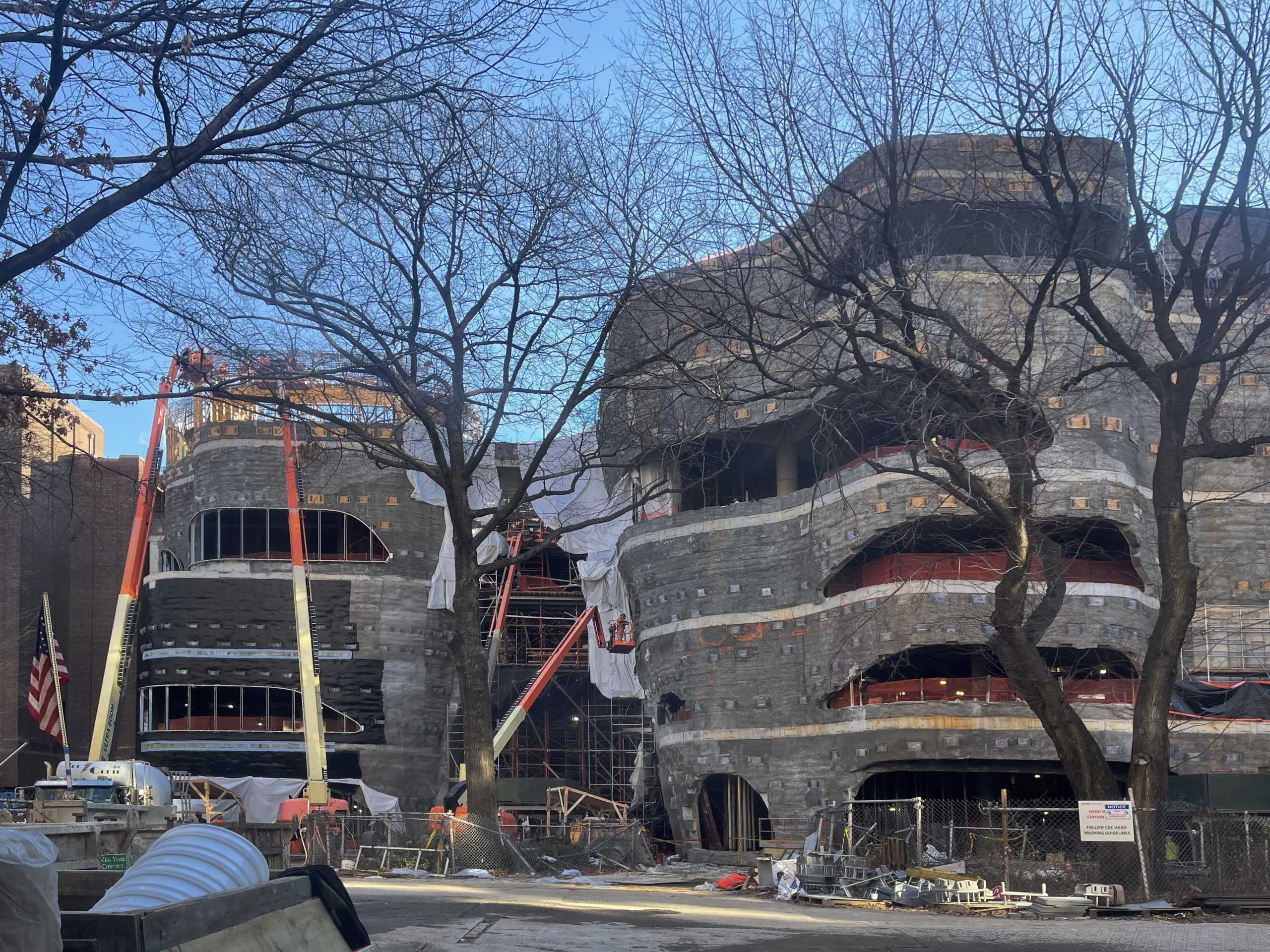 Exterior Work Continues on American Natural History Museum’s Expansion