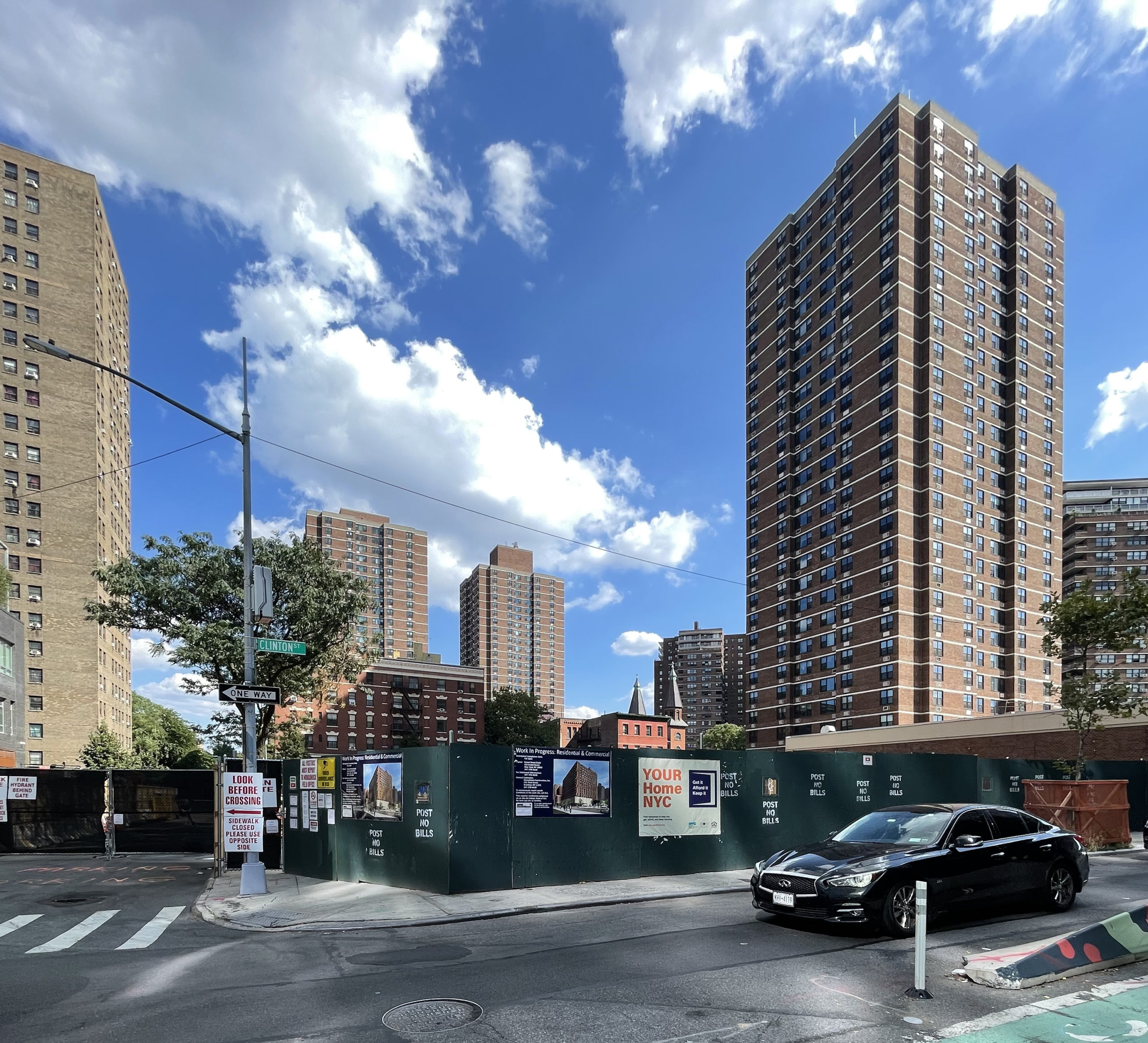 Excavation Work Progresses at 151165 Broome Street on Manhattan's