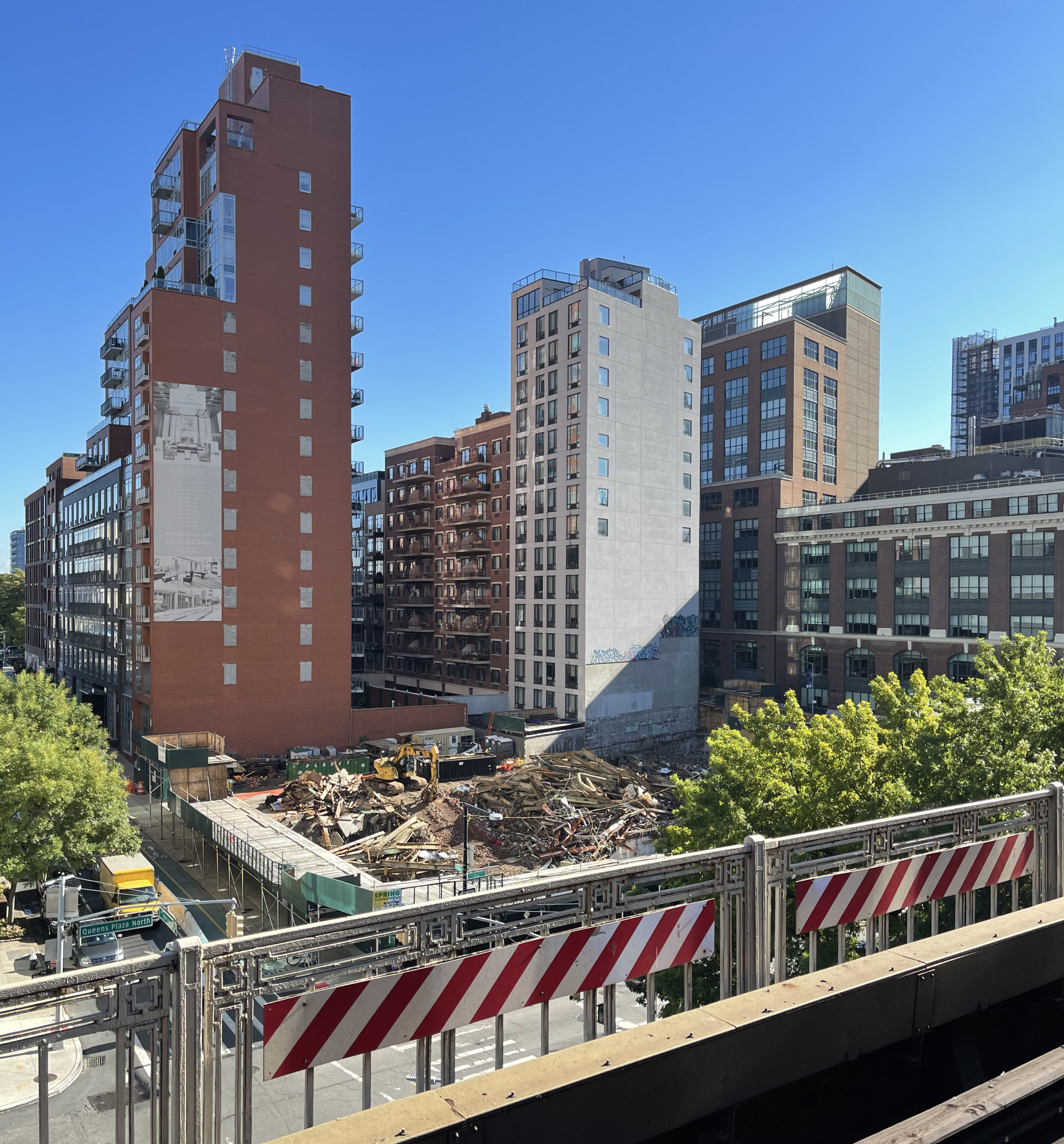 Demolition Wraps Up at 2501 Queens Plaza North in Long Island City, Queens New York YIMBY