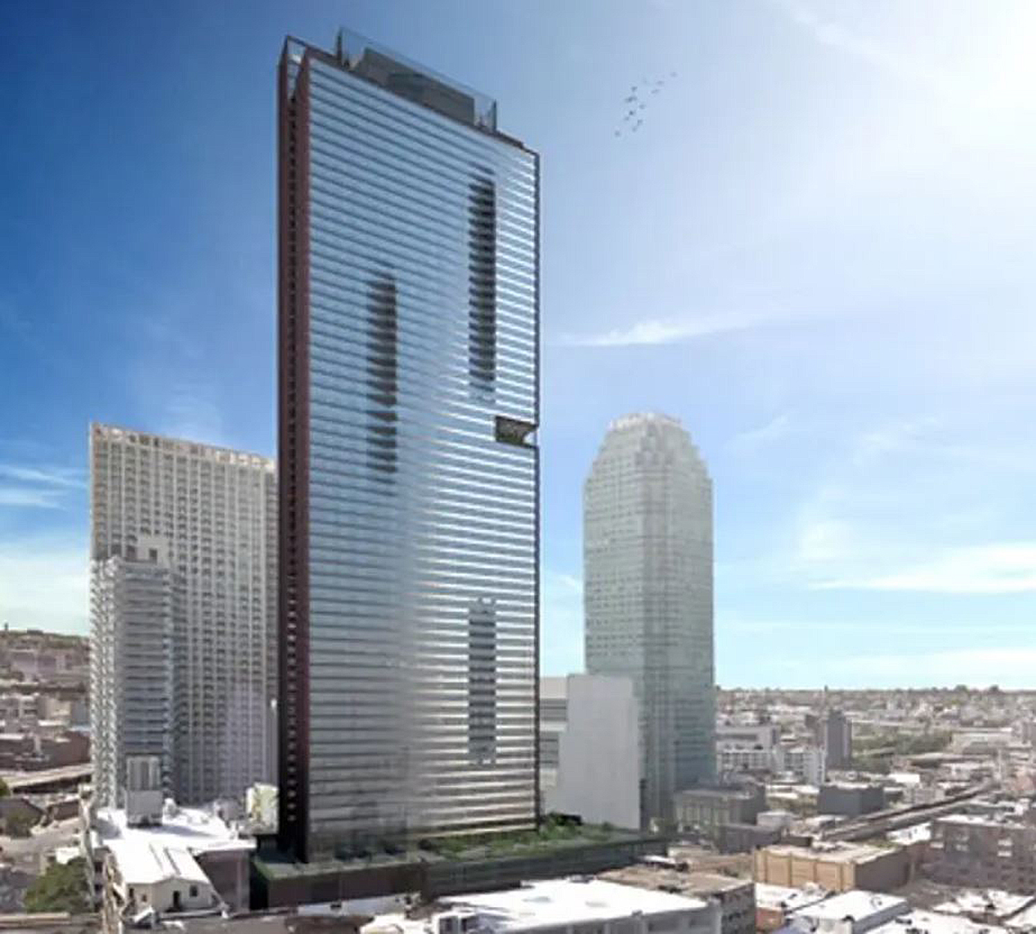 Pilings Underway for 731Foot Skyscraper at 4330 24th Street in Long