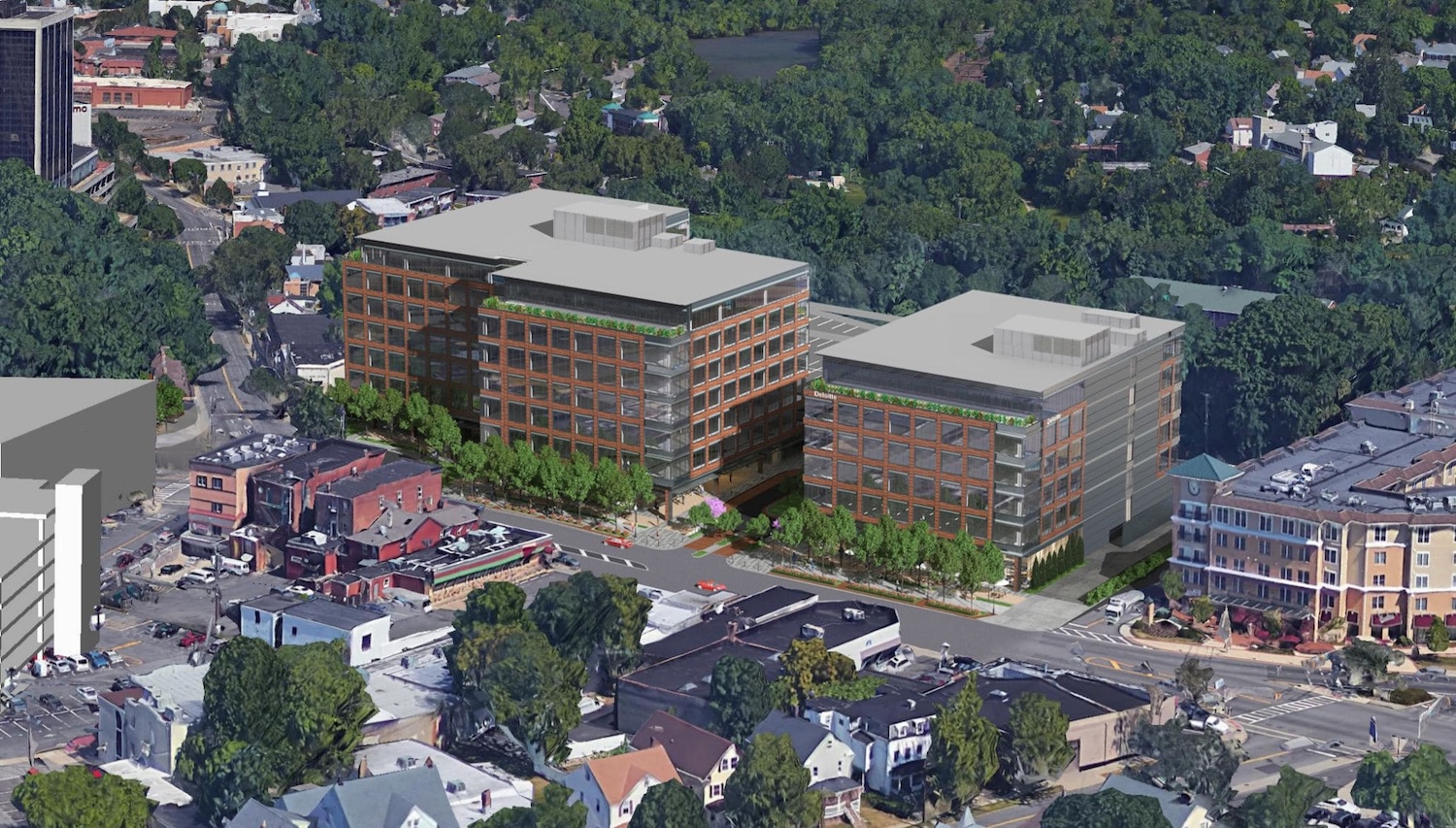 M Station West Tops Out In Morristown, New Jersey