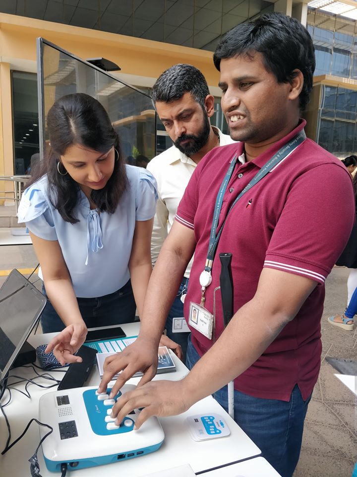 Braille device Annie developed by Anand Mahindrabacked startup