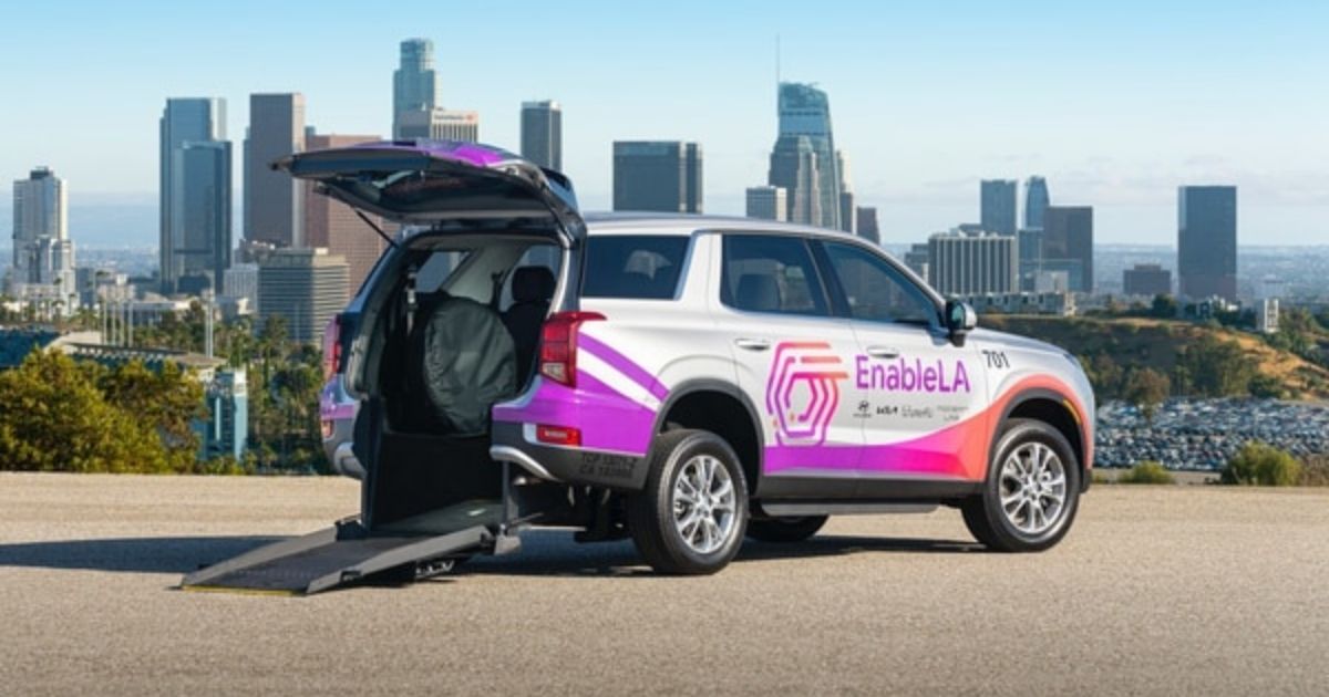 Hyundai & Kia launch EnableLA, a ridehailing service for disabled