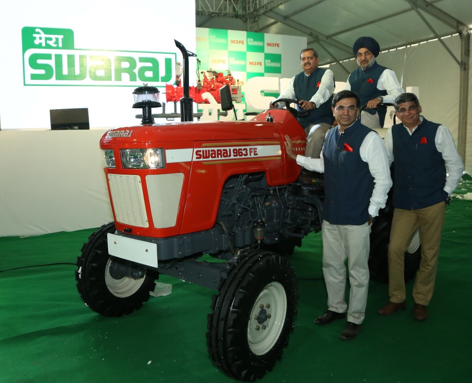 Swaraj Tractors introduces new tractor series ranging from 60 HP to 75