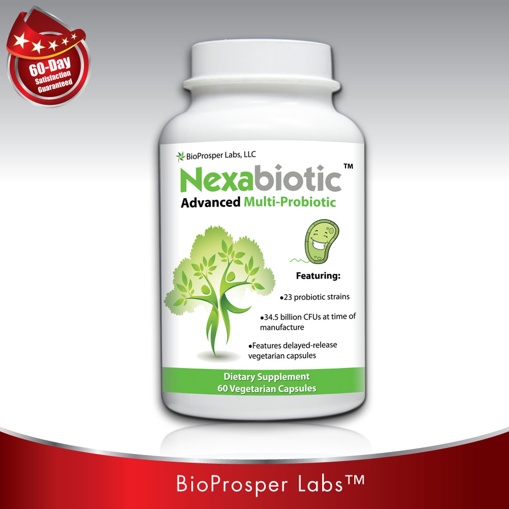 Nexabiotic® 23strain Multiprobiotic Supplement with Lactobacillus