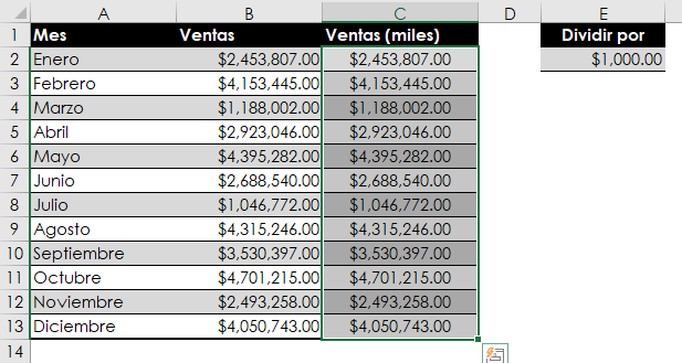 3 formas de ¿Cómo dividir en Excel?