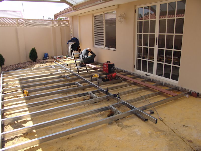 How to build a deck frame Builders Villa