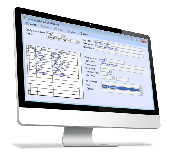Manufacturing Configurator (for SQL) NexLAN