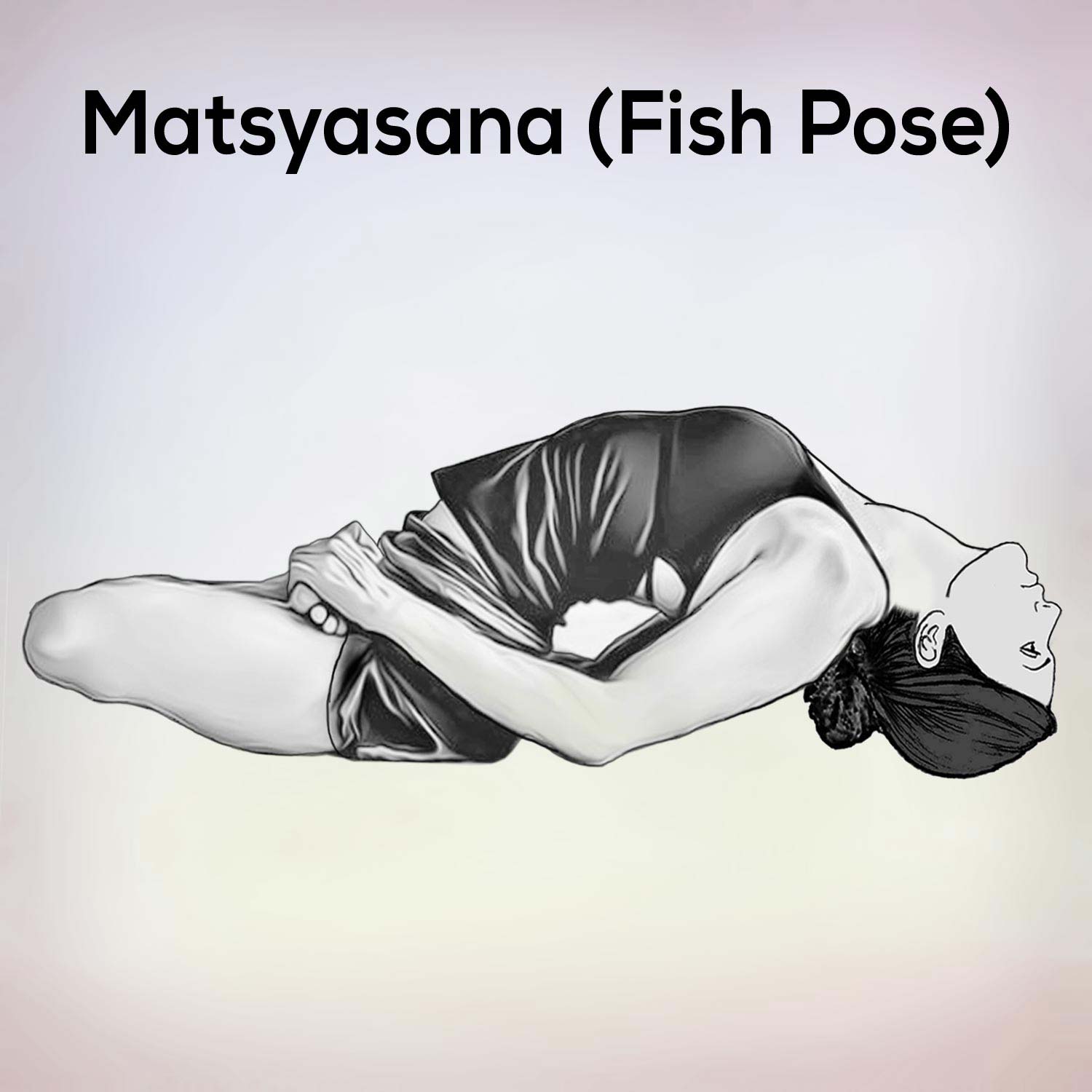Matsyasana Fish Pose Benefits steps precautions nexoye