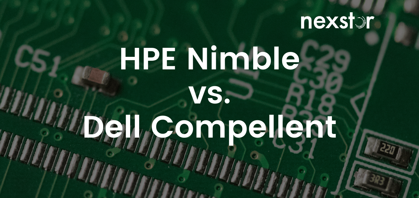 HPE Nimble vs. Dell Compellent Nexstor