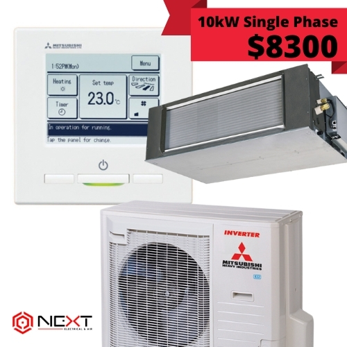 Mitsubishi Heavy Industries Ducted AirConditioning Next Electrical & Air