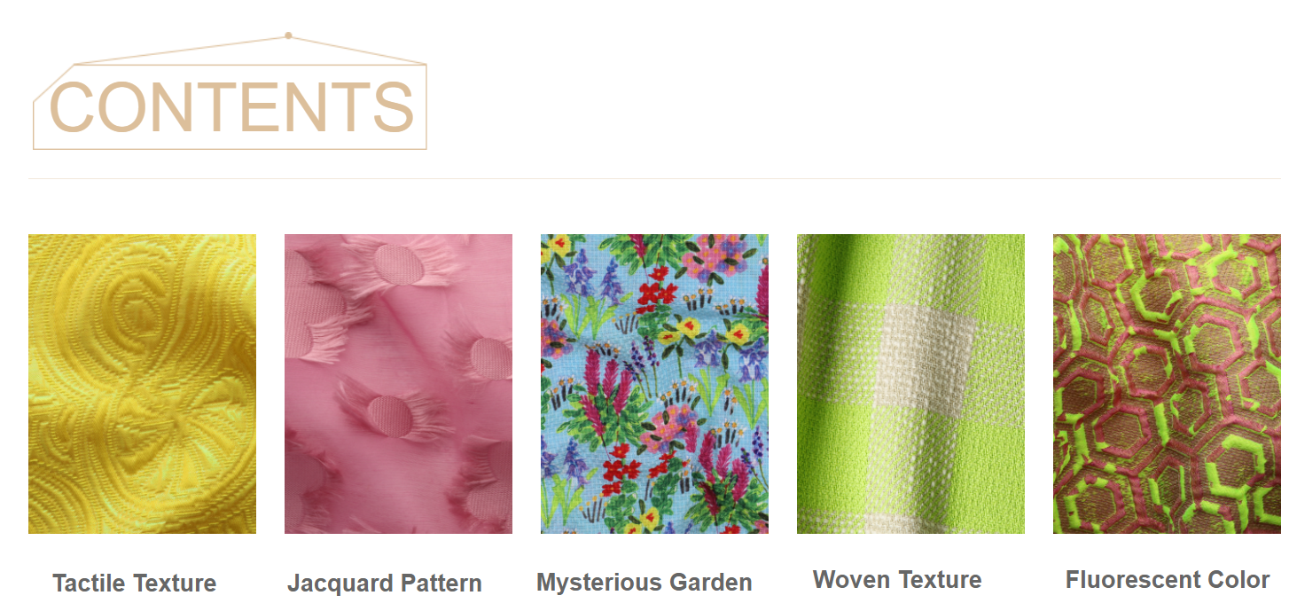 The Textured Jacquard Fabric Analysis of Première Vision Exhibition