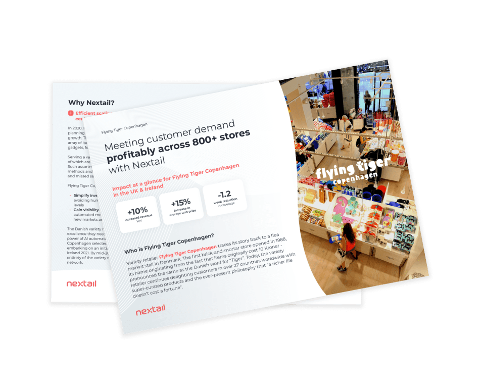 Flying Tiger Copenhagen meets customer demand across 800+ stores with