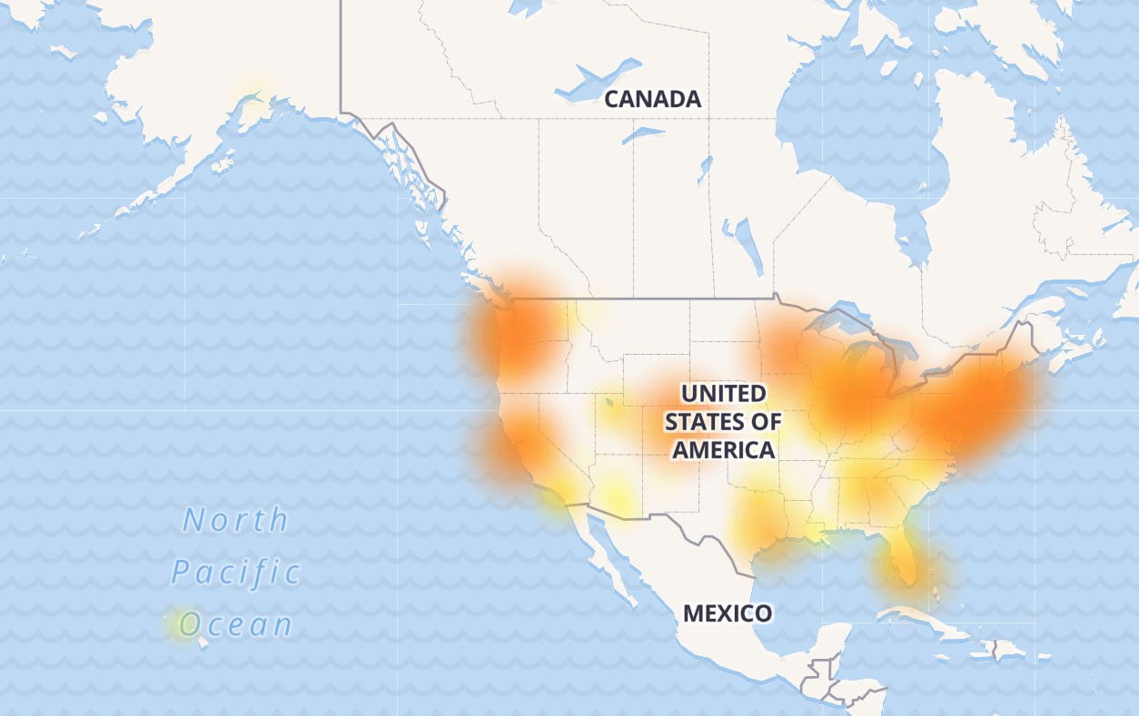 Big Comcast outage from 900 to 1130 AM PST