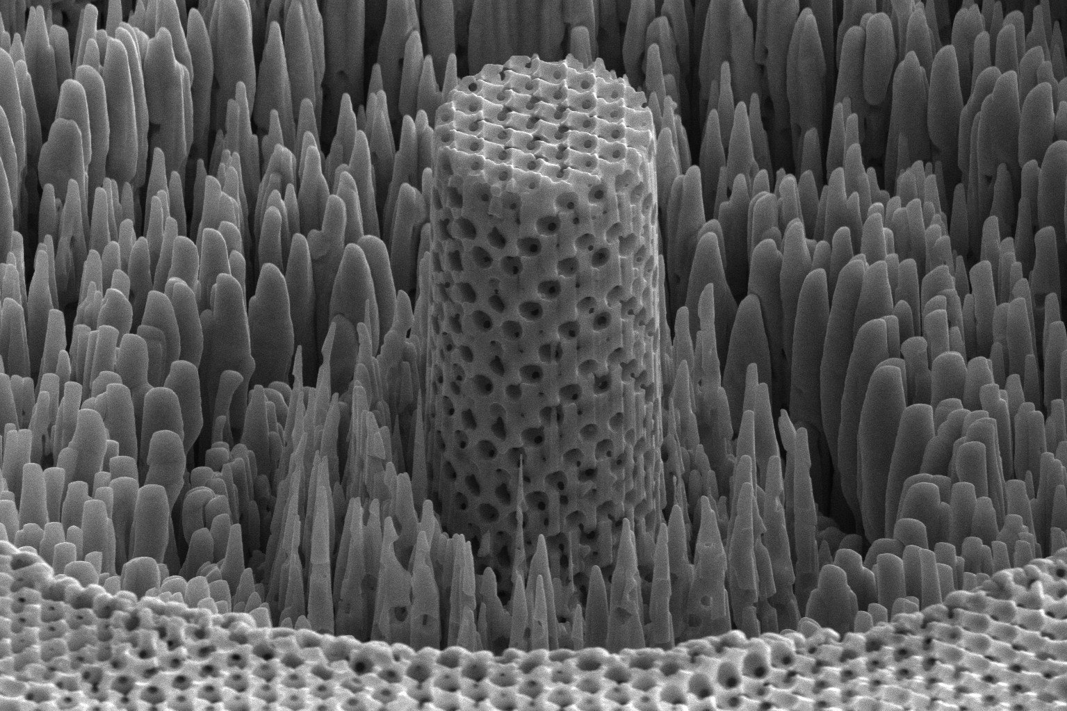 Porous Nickel is as Strong as Titanium and Five Times Lighter