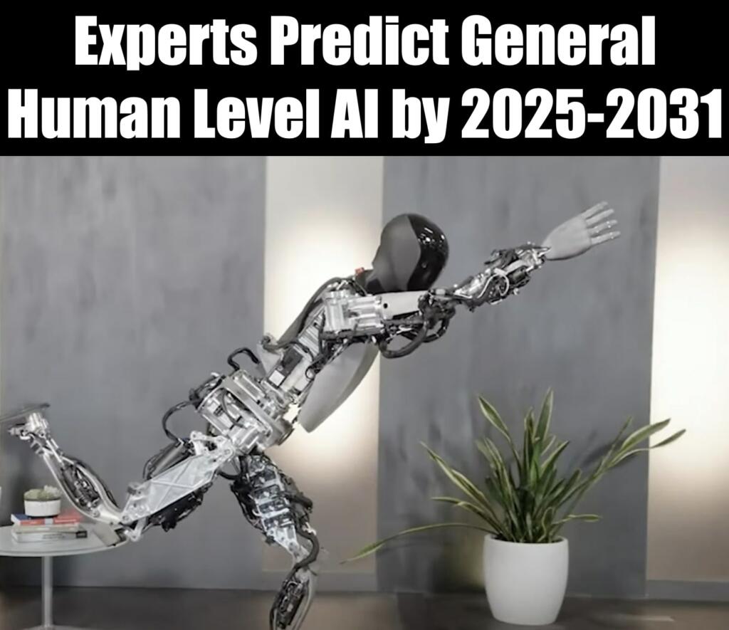 Experts Predict Artificial General Intelligence July 2025 to 2031