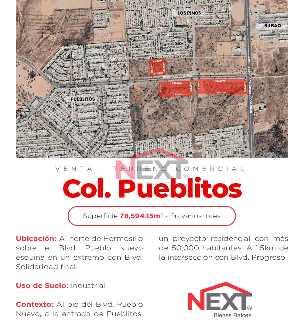 Inmueble en Venta en Hermosillo TODOS HERMOSILLO, PUEBLITOS, , 78594.15 m2 construcción