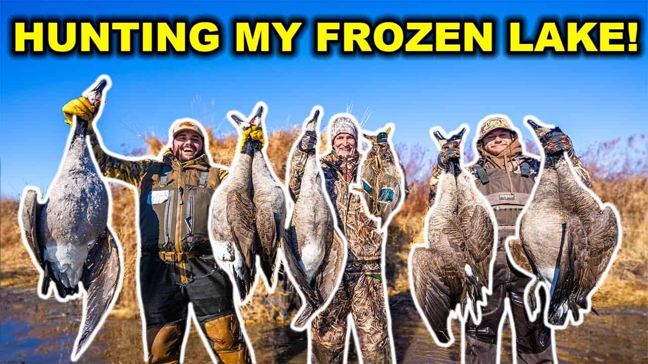 WATCH This Epic Duck Hunt On Frozen 17 Acre Lake NextCatch Fishing